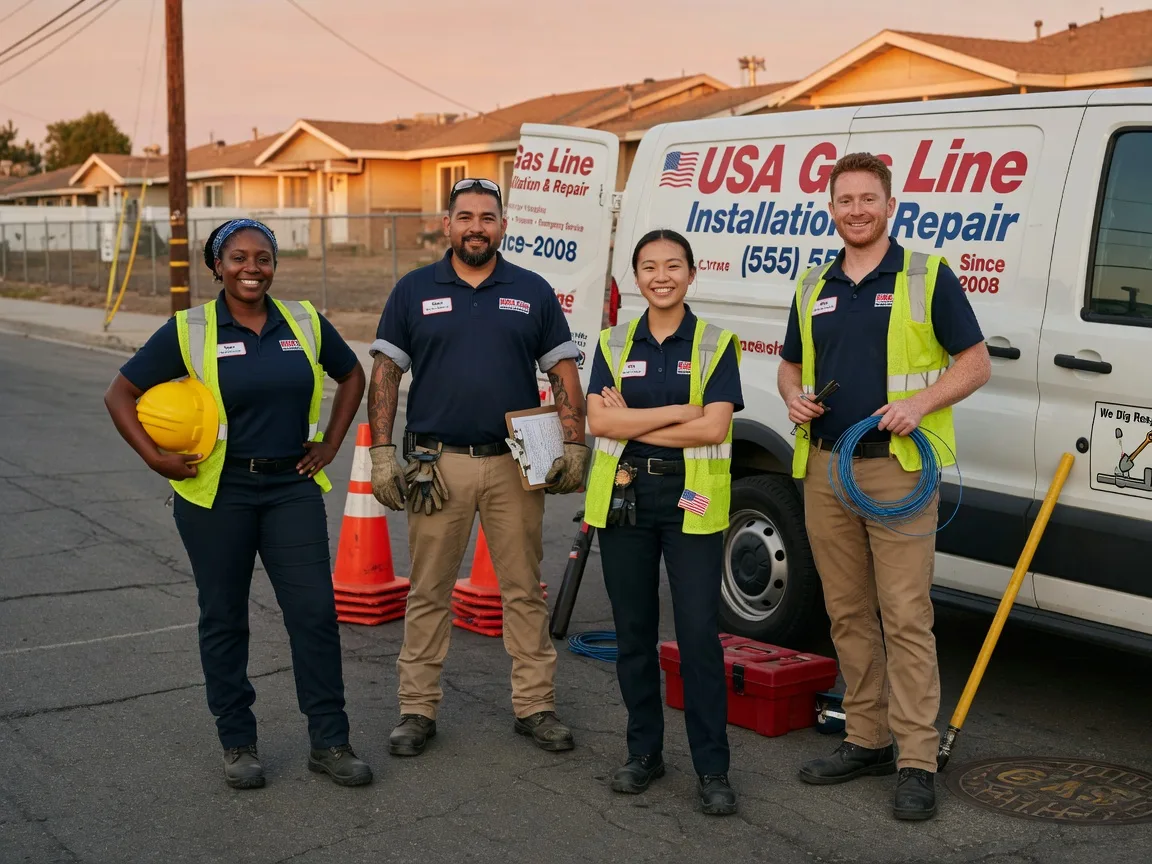 Gas Line Installation company in Saint John, IN